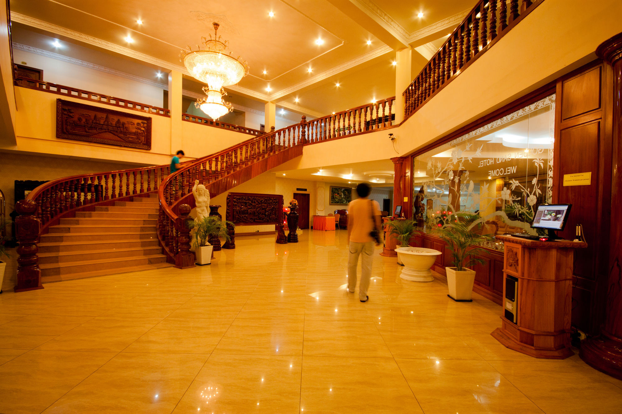 Golden Sand Hotel สีหนุวิลล์ ภายใน รูปภาพ